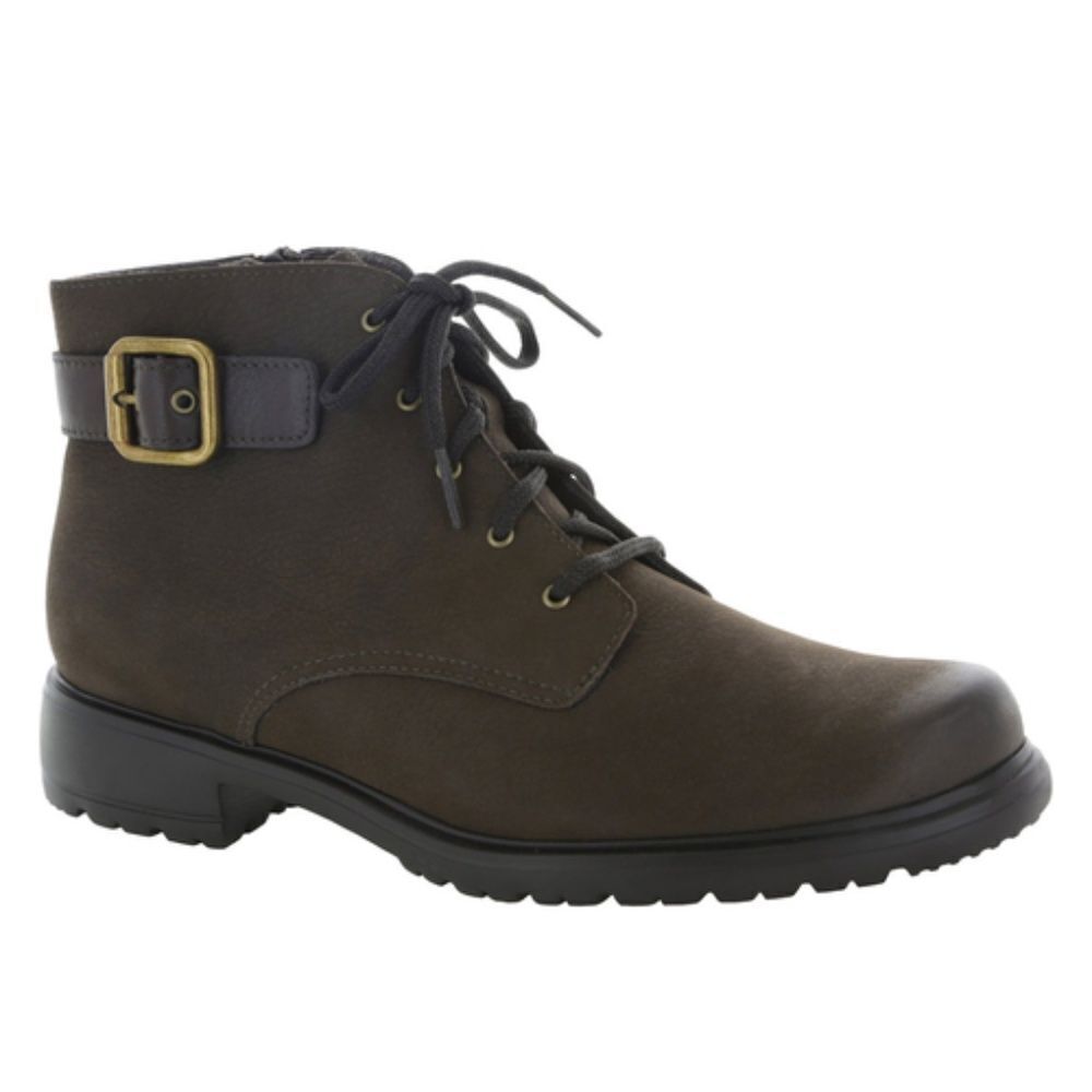 Munro Bradley Brown Tumbled Nubuck Hiking Boots Sz 9‎